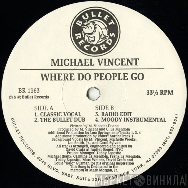 Michael Vincent - Where Do People Go