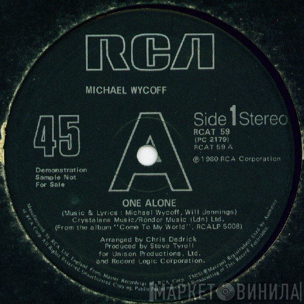 Michael Wycoff - One Alone