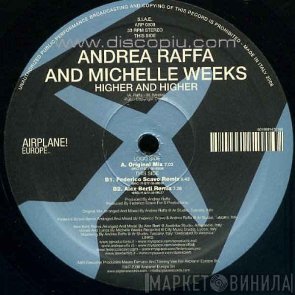 Michelle Weeks, Andrea Raffa - Higher And Higher
