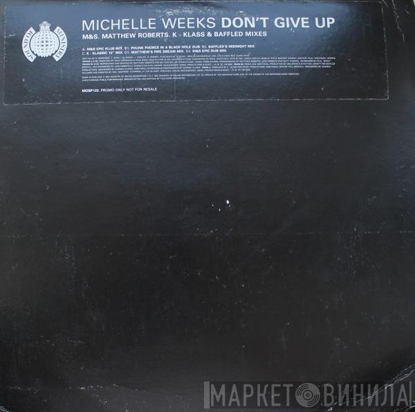 Michelle Weeks - Don't Give Up