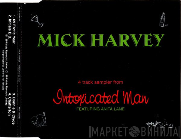 Mick Harvey Featuring Anita Lane  - Intoxicated Man - 4 Track Sampler