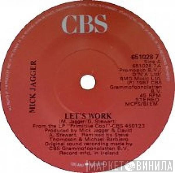 Mick Jagger  - Let's Work