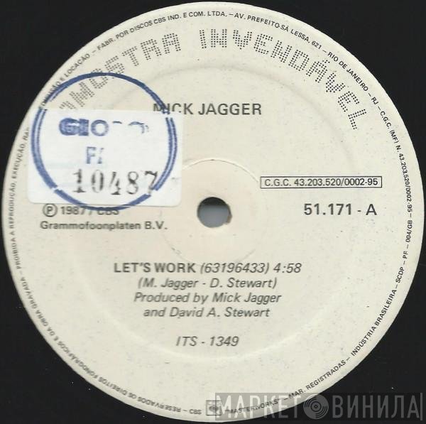 Mick Jagger  - Let's Work