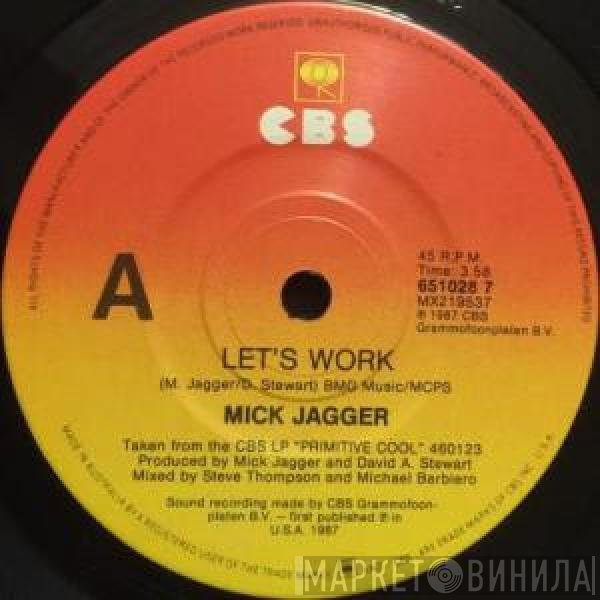 Mick Jagger  - Let's Work