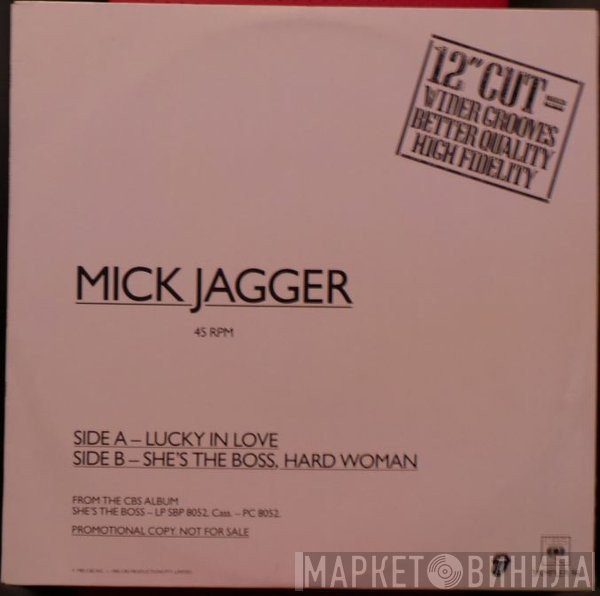Mick Jagger  - Lucky In Love