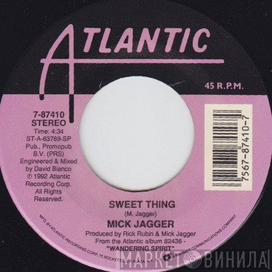Mick Jagger - Sweet Thing / Wandering Spirit