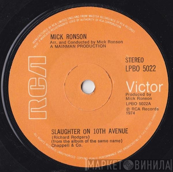 Mick Ronson - Slaughter On 10th Avenue