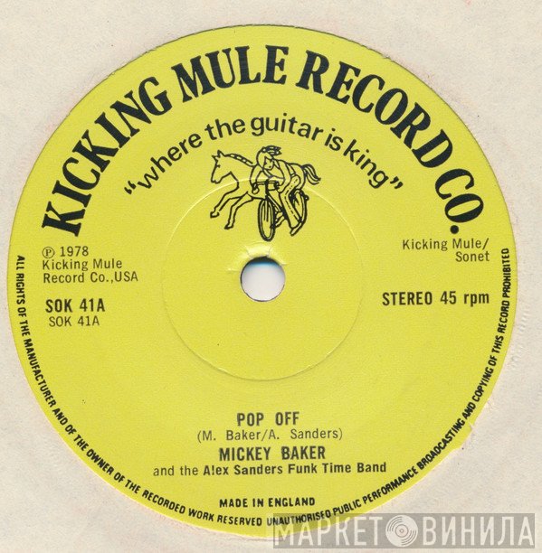 Mickey Baker, The Alex Sanders Funk Time Band - Pop Off