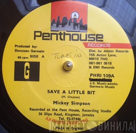 Mickey Simpson - Save A Little Bit