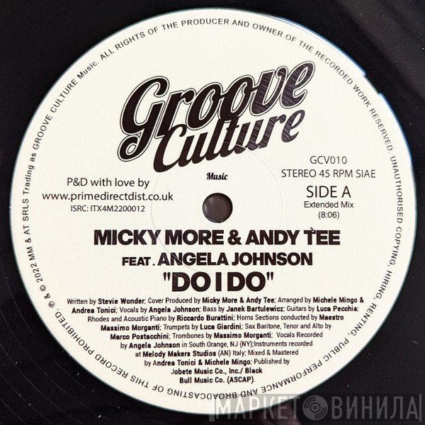 Micky More & Andy Tee Feat. Angela Johnson  - Do I Do