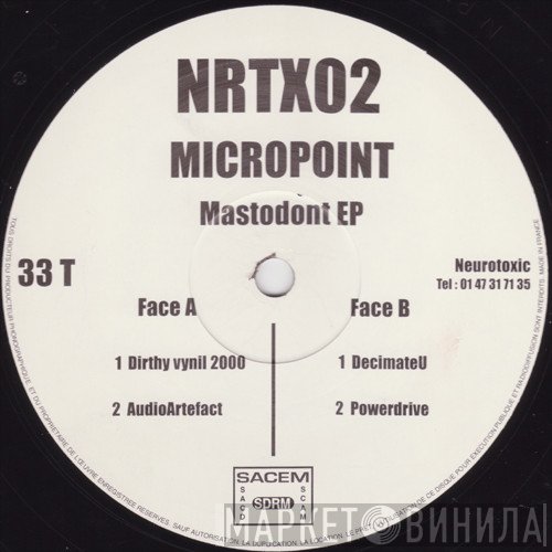 Micropoint  - Mastodont EP