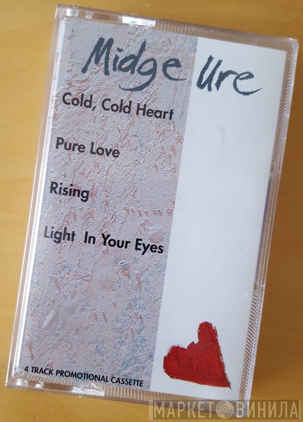 Midge Ure - 4 Track Promotional Cassette
