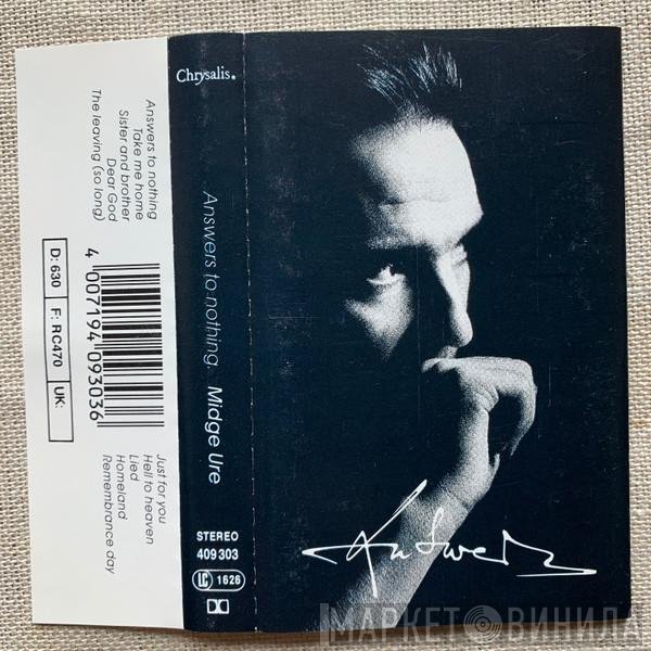 Midge Ure  - Answers To Nothing