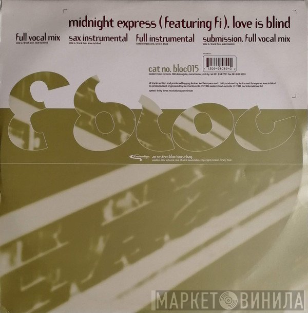 Midnight Express  - Love Is Blind