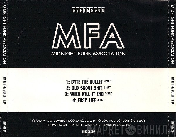 Midnight Funk Association - Byte The Bullet