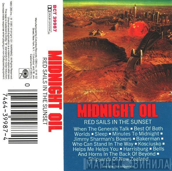 Midnight Oil  - Red Sails In The Sunset