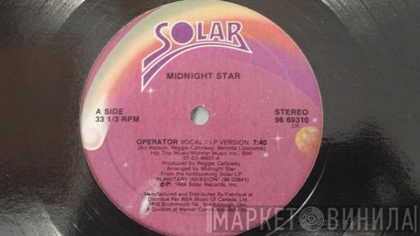 Midnight Star  - Operator (Vocal / LP Version)