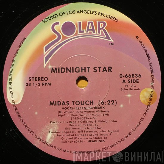 Midnight Star  - Midas Touch