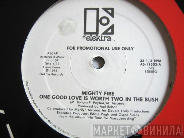 Mighty Fire - One Good Love Is Worth Two In The Bush