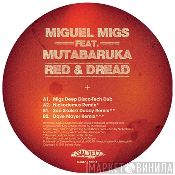 Miguel Migs feat Mutabaruka  - Red & Dread