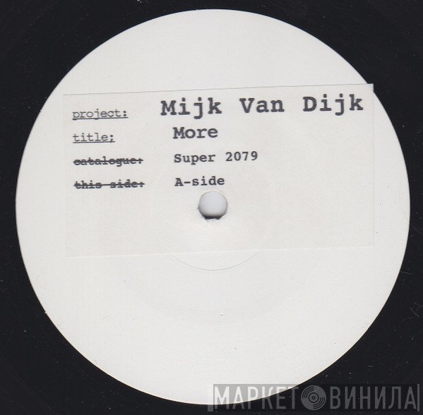 Mijk Van Dijk  - More