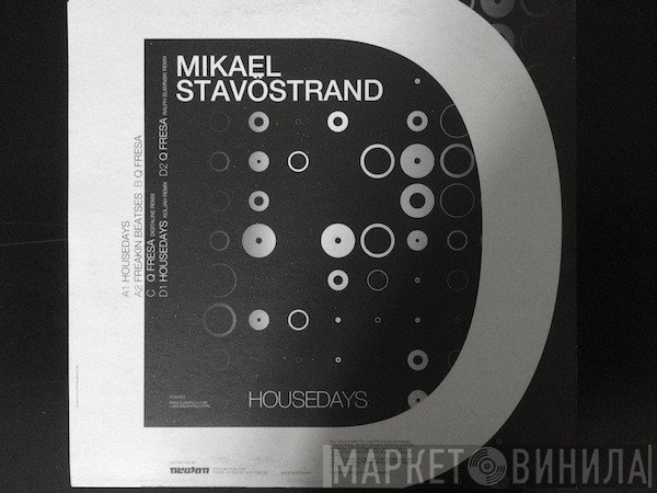 Mikael Stavöstrand - Housedays