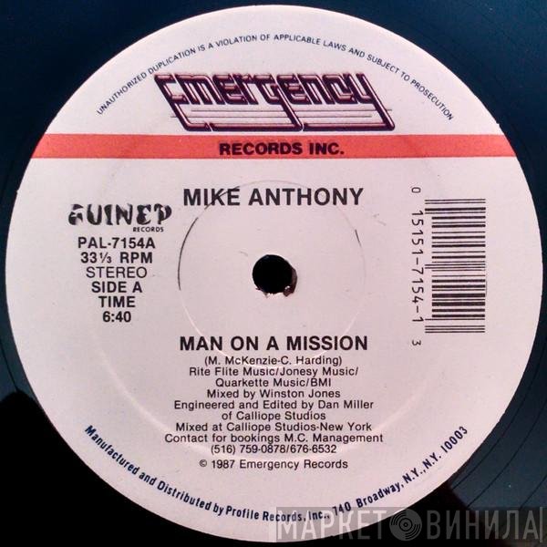 Mike Anthony - Man On A Mission
