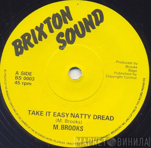 Mike Brooks - Take It Easy Natty Dread