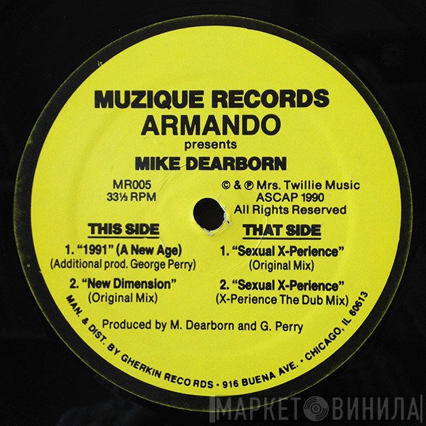 Mike Dearborn, Armando - 1991 (A New Age)