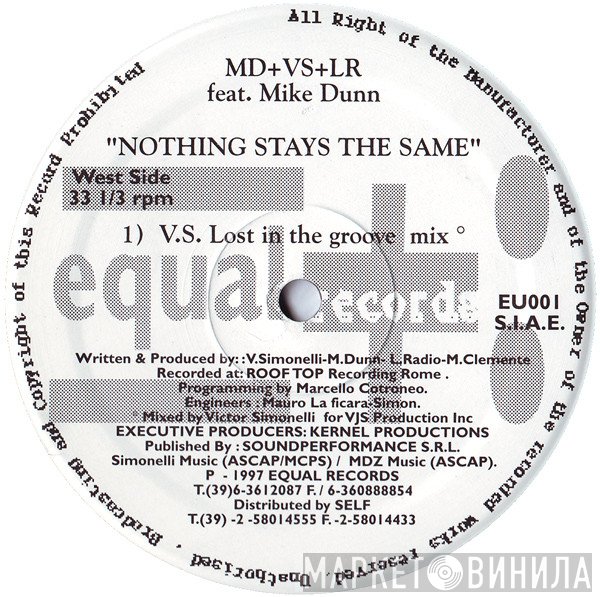 Mike Dunn, Victor Simonelli, Luis Radio - Nothing Stays The Same