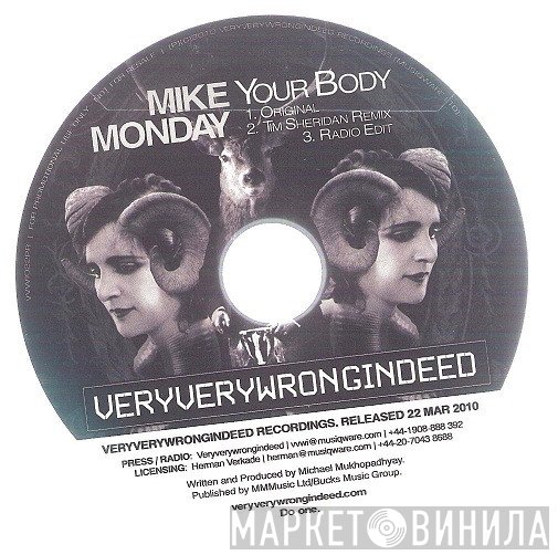 Mike Monday - Your Body