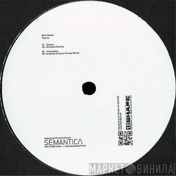 Mike Parker  - Thermo