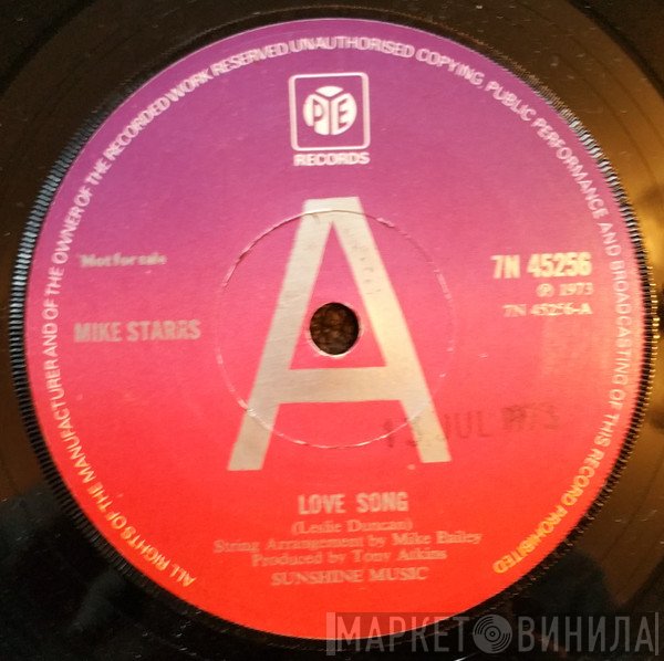 Mike Starrs - Love Song