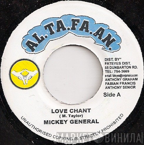 Mikey General - Love Chant