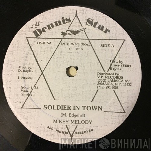 Mikey Melody, Fancy Black - Soldier In Town / Gi Dem The Music