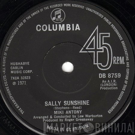 Miki Antony - Sally Sunshine