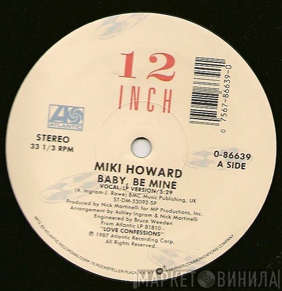 Miki Howard - Baby, Be Mine
