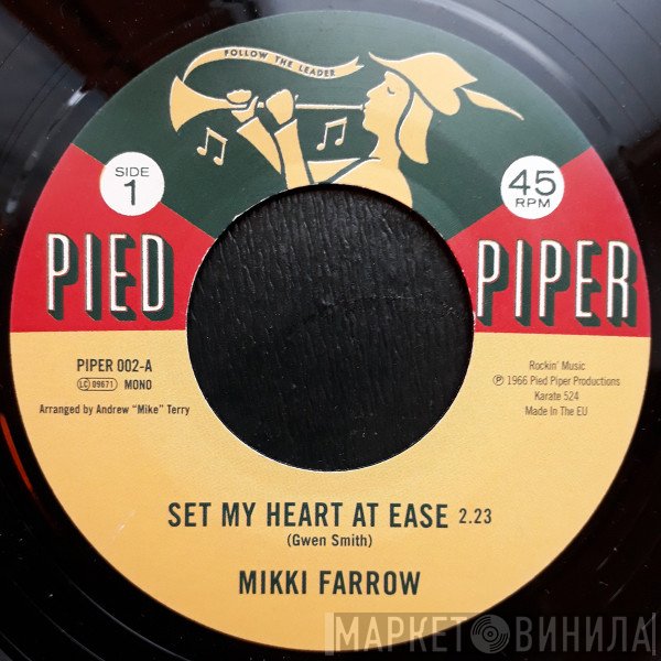 Mikki Farrow, September Jones - Set My Heart At Ease / I'm Coming Home