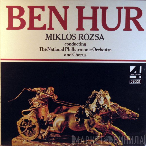 Miklós Rózsa Conducting National Philharmonic Orchestra And National Philharmonic Chorus  - Ben Hur
