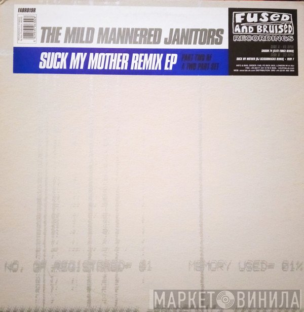 Mild Mannered Janitors - Suck My Mother Remix EP