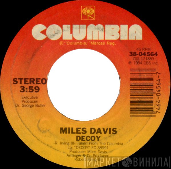 Miles Davis  - Decoy / Code M.D.