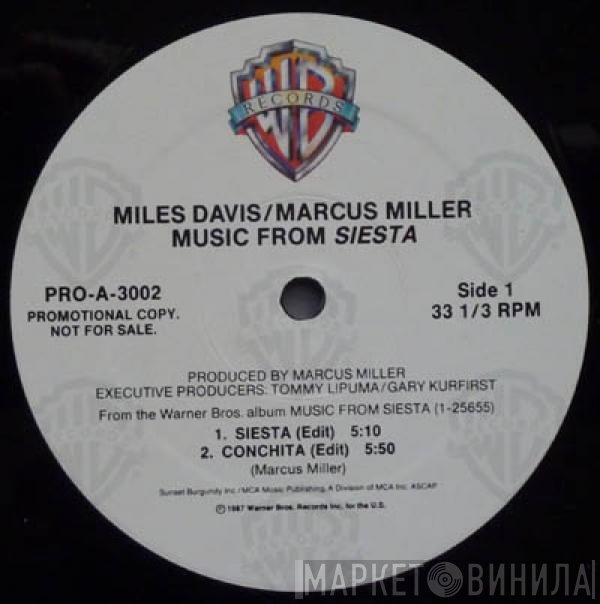 Miles Davis / Marcus Miller  - Music From Siesta
