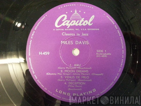 Miles Davis  - Classics In Jazz