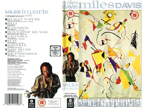 Miles Davis  - Miles In Paris