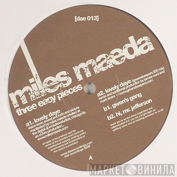 Miles Maeda - Three Easy Pieces