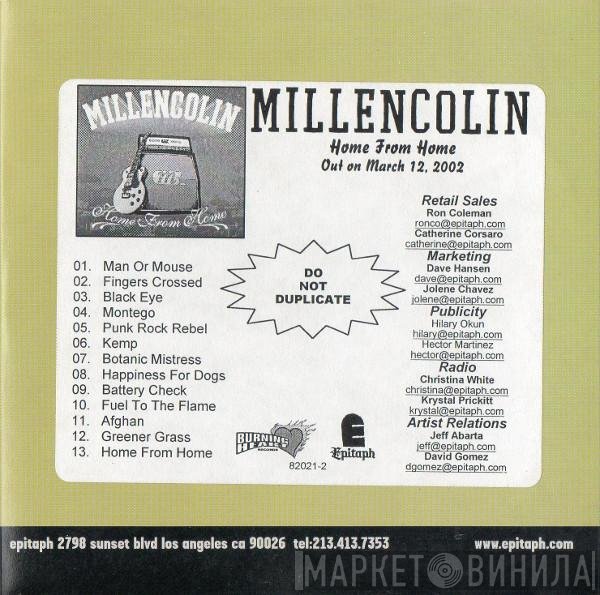 Millencolin  - Home From Home