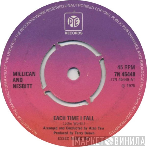 Millican & Nesbitt - Each Time I Fall