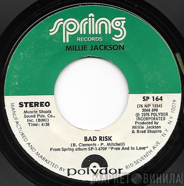 Millie Jackson  - Bad Risk / There You Are