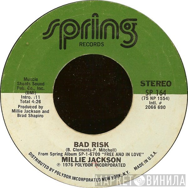 Millie Jackson  - Bad Risk / There You Are