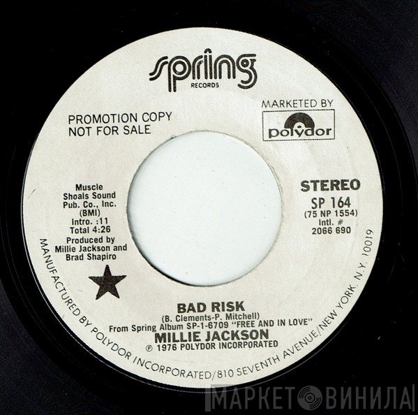 Millie Jackson  - Bad Risk / There You Are